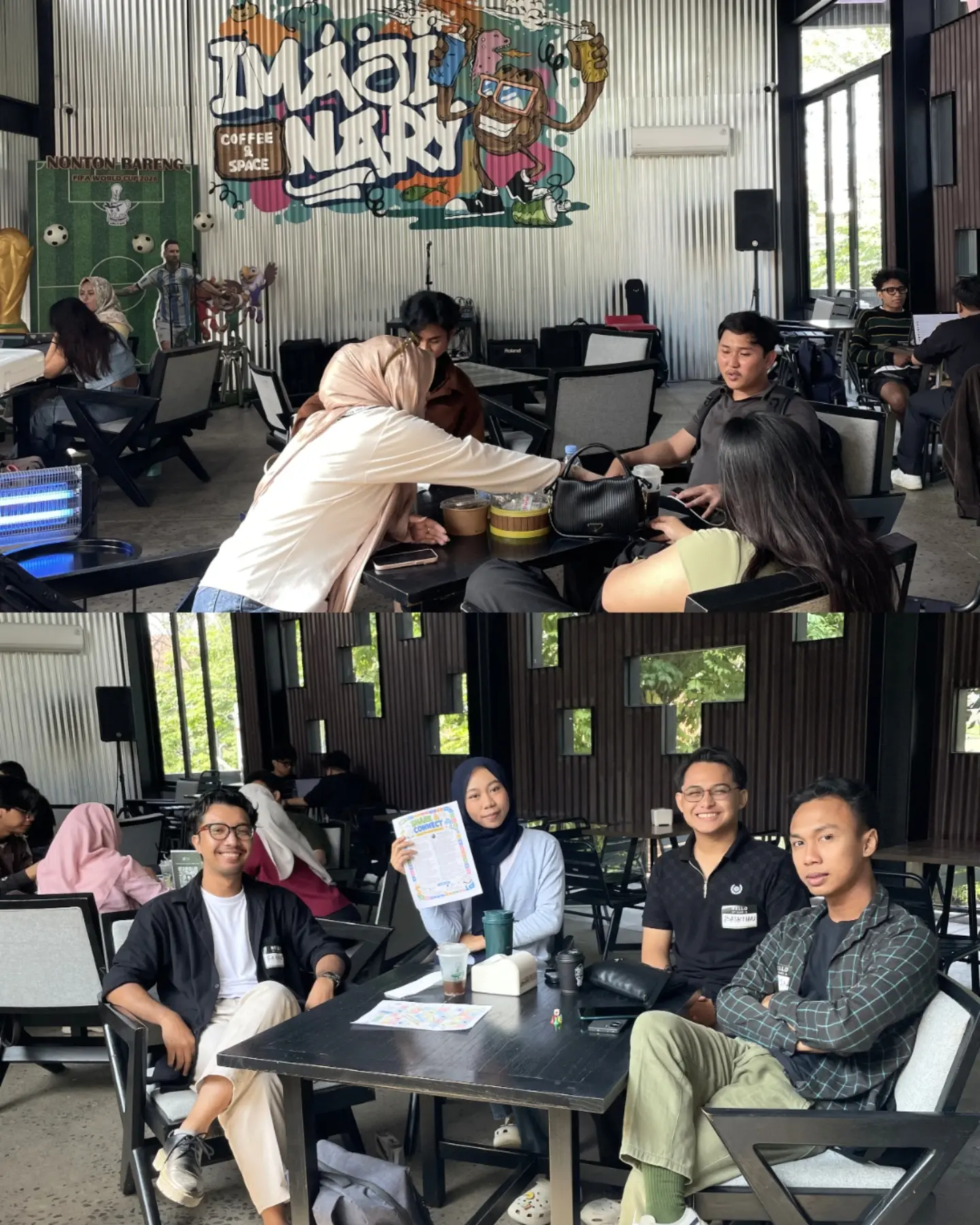 Share & Connect at Imajinary Coffee, Semarang